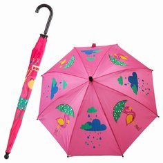 Зонт-трость BONDIBON, розовый, фиолетовый