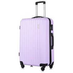 Умный чемодан Lcase Krabi Krabi, 94 л, размер L, фиолетовый, лиловый