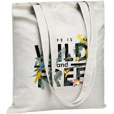 Сумка шоппер Print It!, фактура гладкая, бежевый