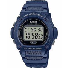 Наручные часы CASIO Collection W-219H-2AVEF, синий, черный