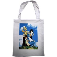 Сумка шоппер Мега Принт, фактура гладкая, мультиколор