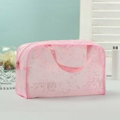 Косметичка 9х23, розовый