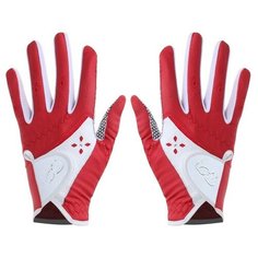 Перчатки PGM, голубой, белый