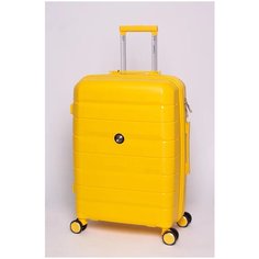 Умный чемодан Impresa, 50 л, размер M, желтый