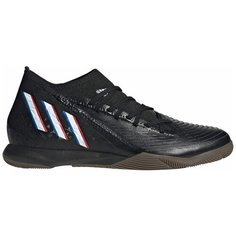 Бутсы adidas, размер 9UK (43.3EU), черный