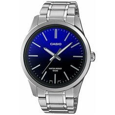 Наручные часы CASIO Collection MTP-E180D-2AVEF, черный, серебряный