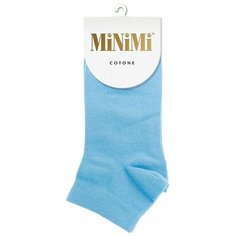 Носки MiNiMi, размер 39-41, синий, бежевый