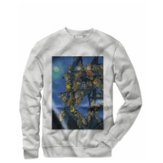 Свитшот , размер 44, мультиколор