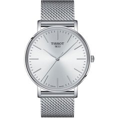 Наручные часы TISSOT T-Classic, серебряный, белый