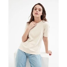 Футболка KIVI CLOTHING, размер XS, бежевый