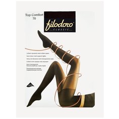 Колготки Filodoro Top Comfort, 20 den, размер 2, коричневый Filodoro®