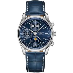 Наручные часы LONGINES The Longines Master Collection, синий, серебряный