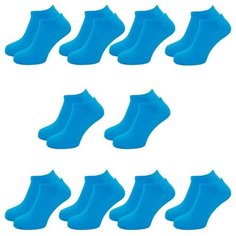 Носки LorenzLine, 10 пар, размер 43/44, голубой