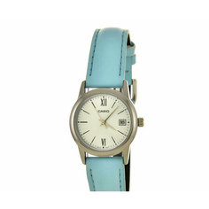 Наручные часы CASIO LTP-V002L-2B3, серебряный, голубой