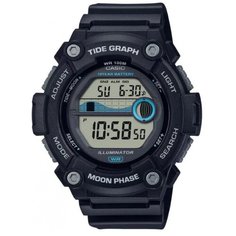 Наручные часы CASIO Collection WS-1300H-1A, серый, черный