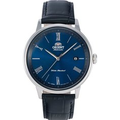 Наручные часы ORIENT Contemporary, синий, серебряный