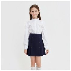 Школьная юбка Minaku, размер 146, синий