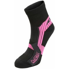 Носки Accapi Hiking, размер 37-39, черный, розовый