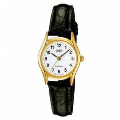 Наручные часы CASIO Analog LTP-1094Q-7B1, черный, золотой