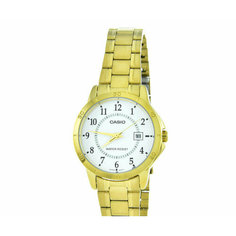 Наручные часы CASIO Analog LTP-V004G-7B, золотой, белый