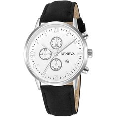 Наручные часы Geneva Geneva 28150, белый, черный