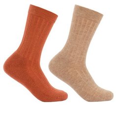 Носки Naturehike, 2 пары, размер 35-39, бежевый, оранжевый