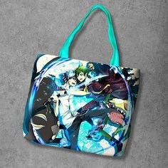 Сумка шоппер Anime Dakimakura, фактура рельефная, мультиколор