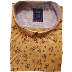 Рубашка Bettino, размер 9XL(76), желтый