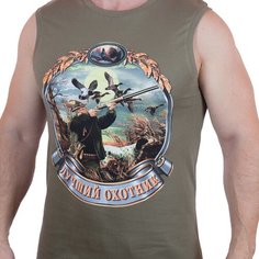 Майка ВОЕНПРО, размер 56 (3XL), горчичный