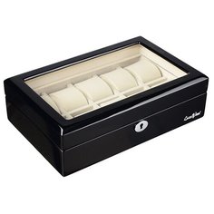 Шкатулка CHAMP COLLECTION, черный Luxewood
