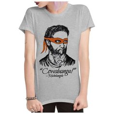 Футболка DS Apparel, размер S, серый