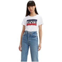 Футболка Levis, размер S, бежевый, белый Levis®