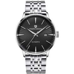 Наручные часы Pagani Design, серебряный, черный