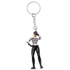 Брелок P.M.I Брелок для ключей Фортнайт / Фигурка-брелок Fortnite 7см / Фигурка Fortnite Аферистка, белый, черный