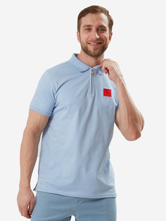 Рубашка поло мужское с короткий рукавом спортивное Rizziano, Голубой