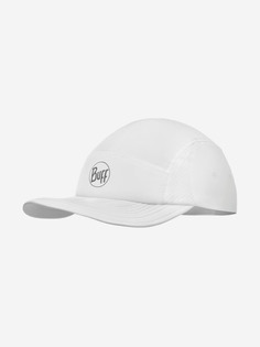 Кепка Buff 5 Panel Go Cap Solid White, Белый