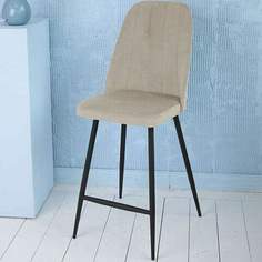 Барный стул со спинкой ForPost Лоренцо, крем, 1шт