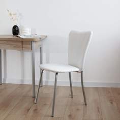 Стул для кухни мягкий ForPost Кафе-2, белая рептилия, 4 шт