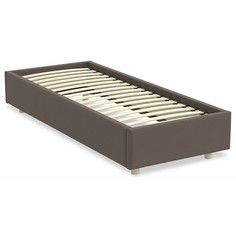 Кровать односпальная ARSKO SleepBox темный-бежевый Grace 06