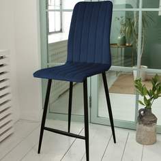 Барный стул ForPost Принстон, блю, 1шт