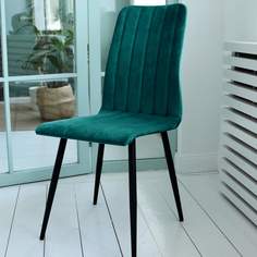 Стул для кухни мягкий ForPost Принстон, изумруд, 2 шт