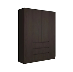 Шкаф QualisMebel Грааль Grand, 1800х650х2300, Венге Цава