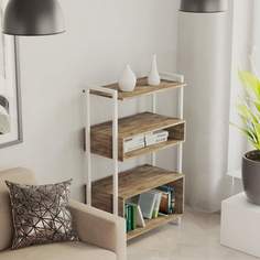 Стеллаж TRIS Smart 73х39х120см Дуб Канзас A1 Home