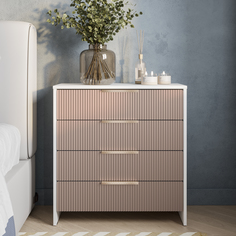 Комод GW market Элегант, 72х37x75 см Шарм пинк