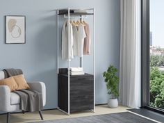 Стеллаж 4 Сезона Urban Лофт 06 Белый, Северное дерево темное