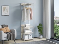 Стеллаж 4 Сезона Urban Лофт 03 Белый, Дуб крафт белый