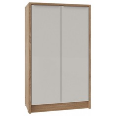 Обувница Hesby Нордик дуб сонома/белый 53.5x30x90 см