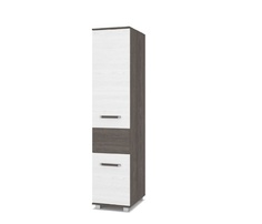 Пенал штанга и полки Вира-12 анкор темный/анкор светлый Дай мебель