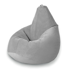 Кресло мешок груша XXXXL Комфорт, велюр, сталь No Brand