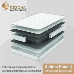 Матрас ортопедический 4 сезона Optima Bonnel 120х190